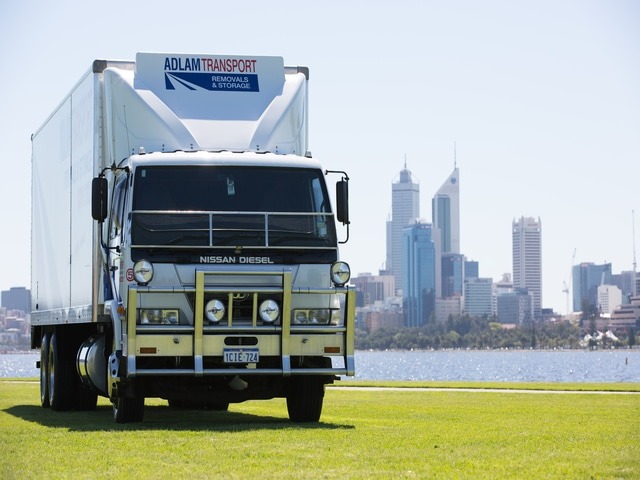 Transportation used for relocations in Perth