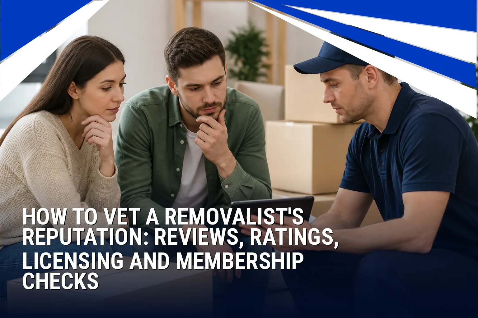 How to Vet a Removalist's Reputation: Reviews, Ratings, Licensing and Membership Checks